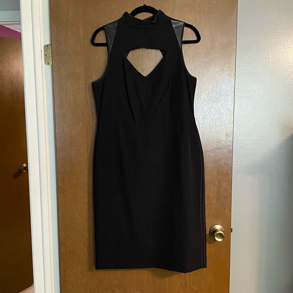 Ann Taylor Cut-Out Detail Little Black Dress